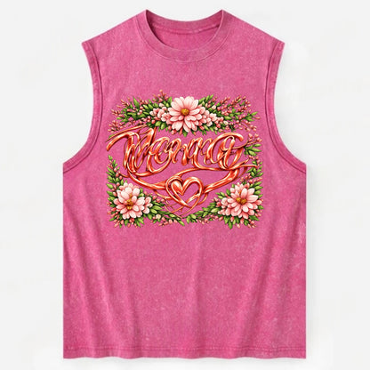 Mama Script - Vintage Washed Tank