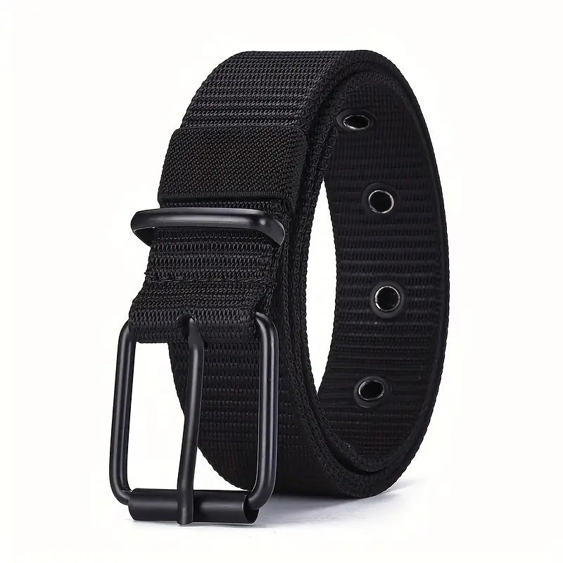 Men's Tactical Canvas Belt - Durable Outdoor & Casual