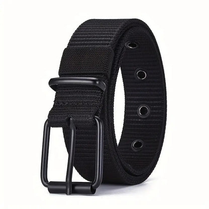 Men's Tactical Canvas Belt - Durable Outdoor & Casual