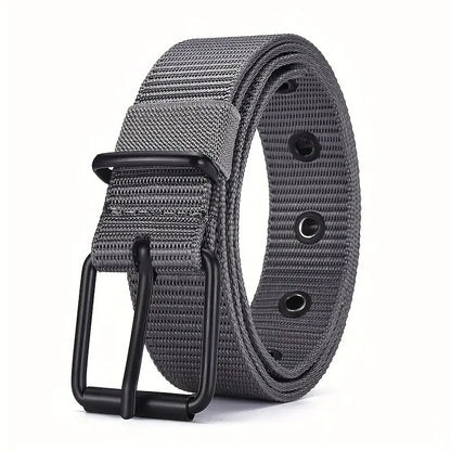 Men's Tactical Canvas Belt - Durable Outdoor & Casual