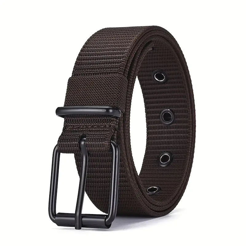 Men's Tactical Canvas Belt - Durable Outdoor & Casual