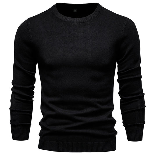 Men's Thick Knit Slim Fit Sweater