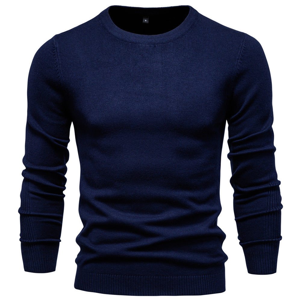 Men's Thick Knit Slim Fit Sweater
