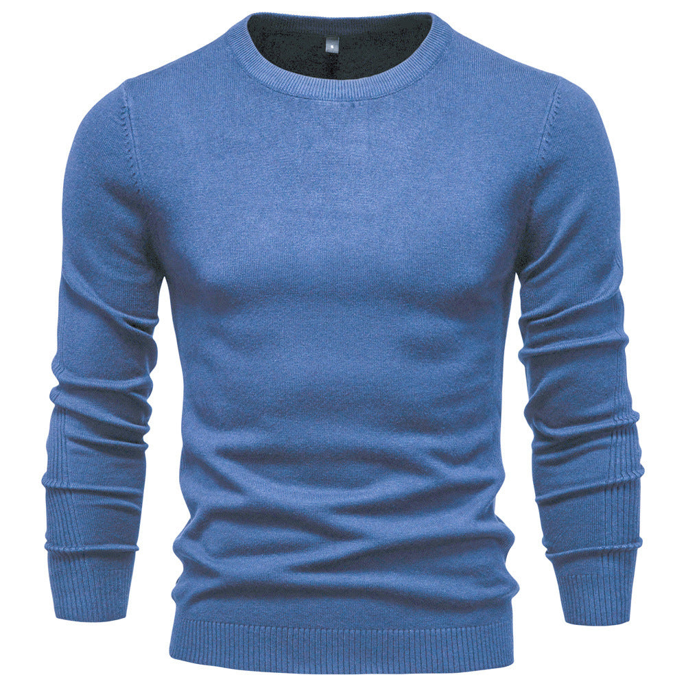Men's Thick Knit Slim Fit Sweater