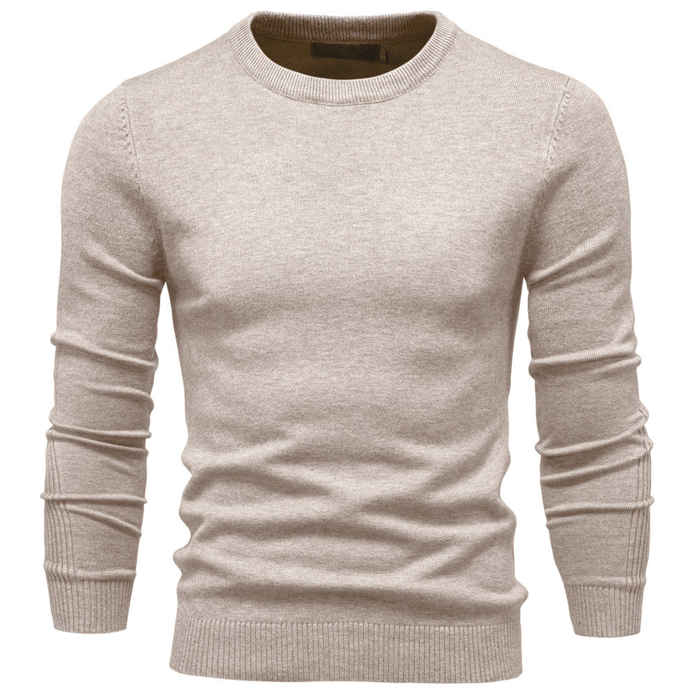 Men's Thick Knit Slim Fit Sweater