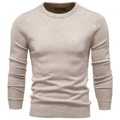 Men's Thick Knit Slim Fit Sweater