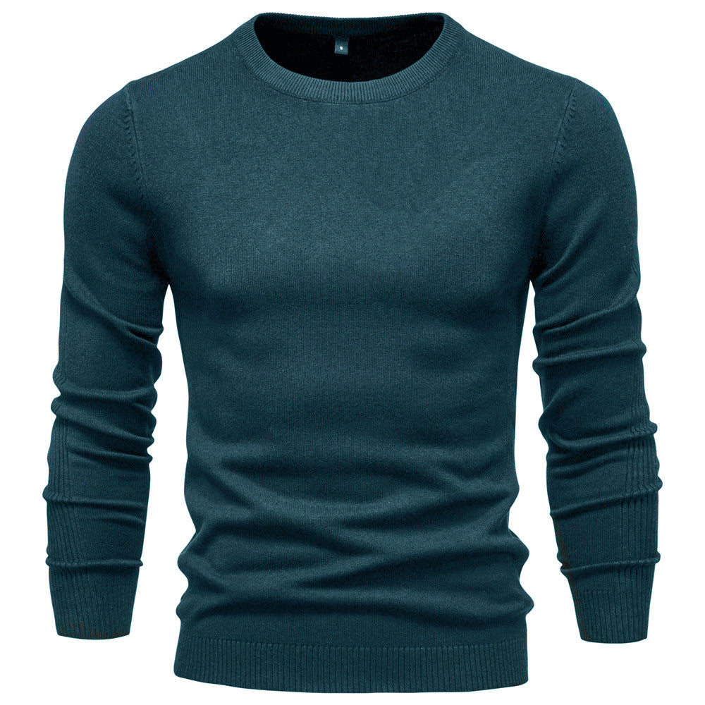 Men's Thick Knit Slim Fit Sweater