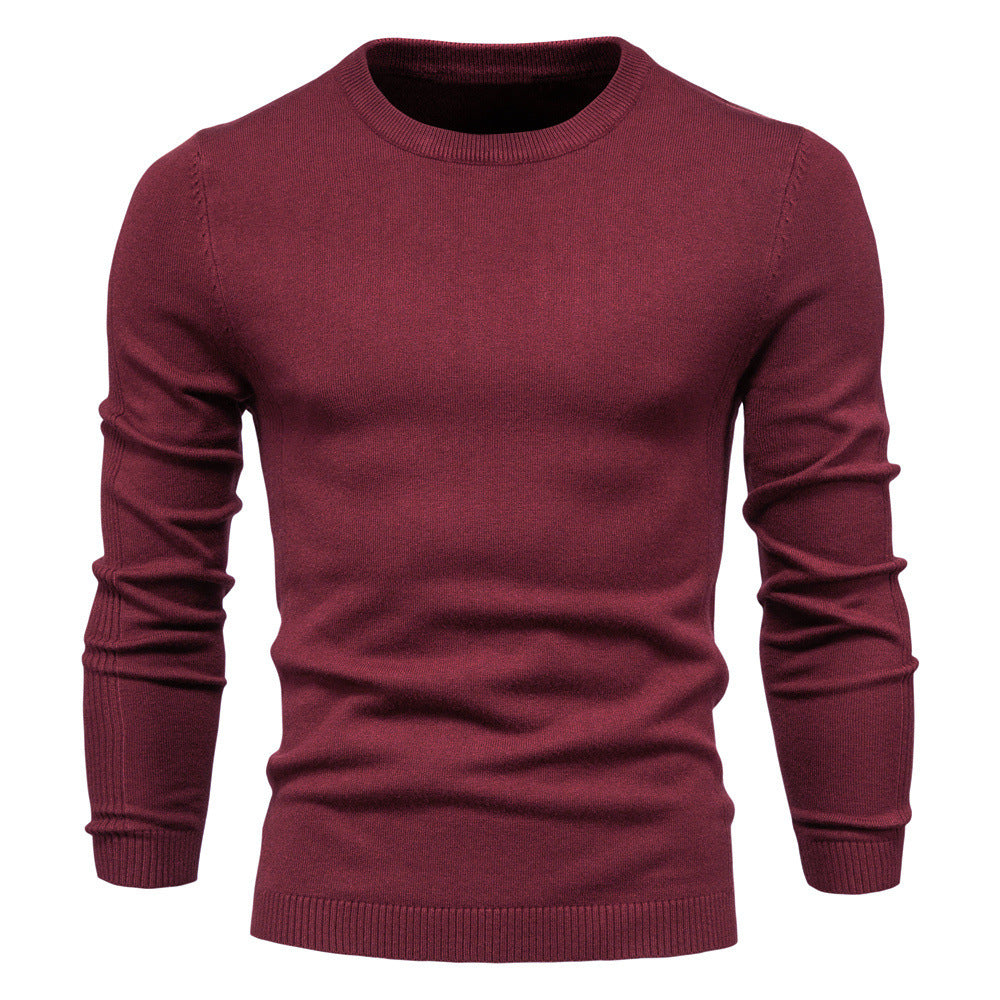 Men's Thick Knit Slim Fit Sweater
