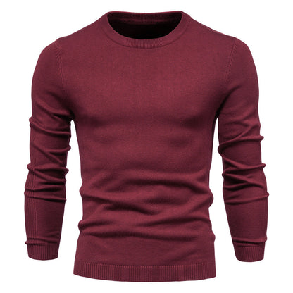 Men's Thick Knit Slim Fit Sweater