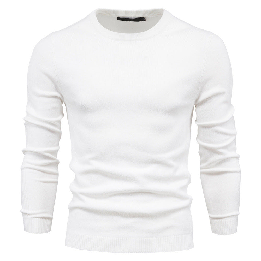 Men's Thick Knit Slim Fit Sweater