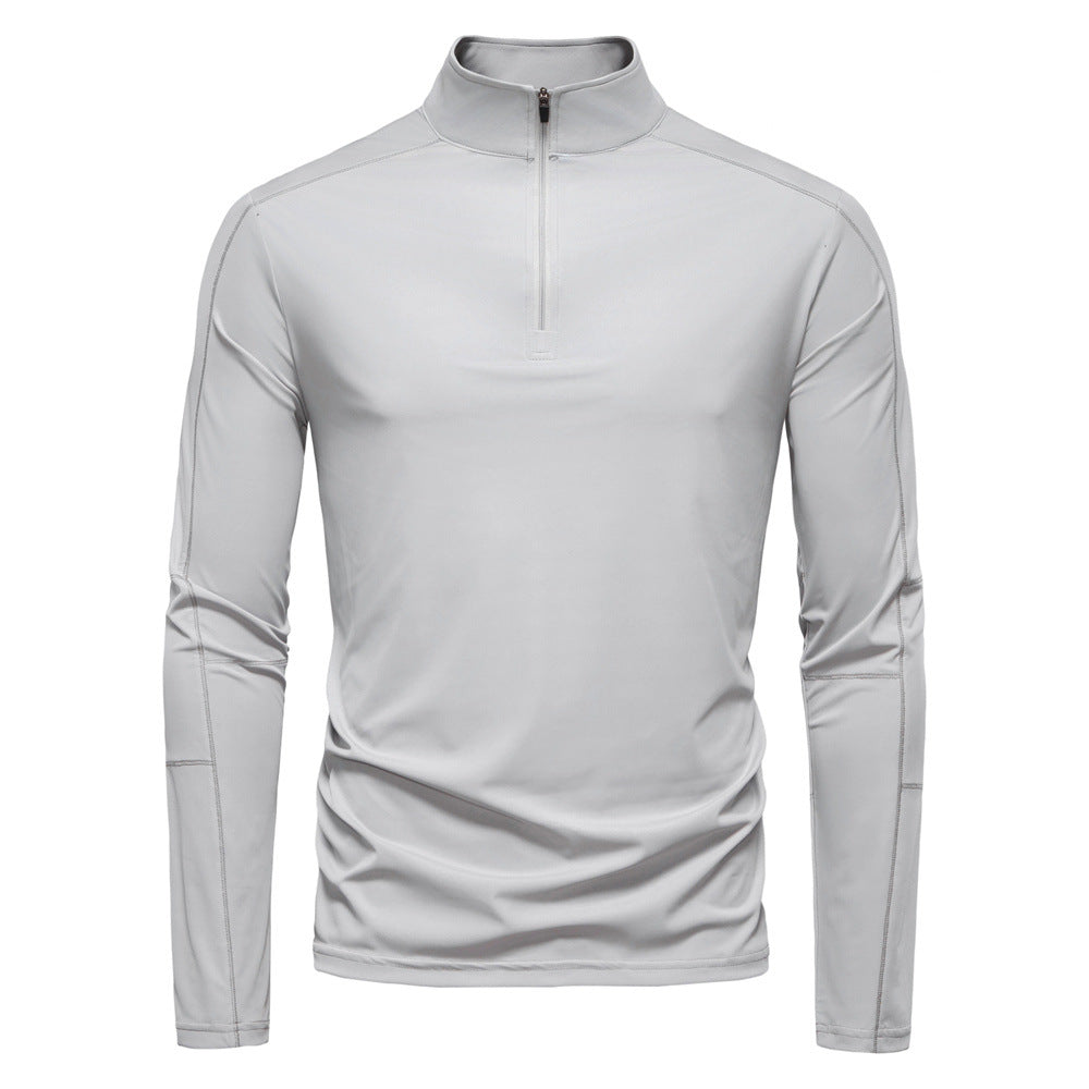 Men's UPF 100 Sun Shirt: Lightweight Half-Zip