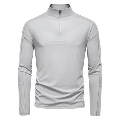 Men's UPF 100 Sun Shirt: Lightweight Half-Zip
