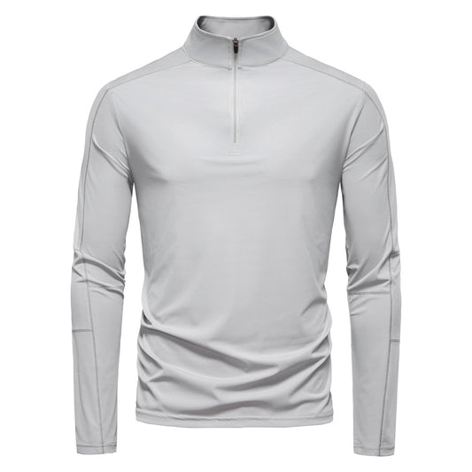 Men's UPF 100 Sun Shirt: Lightweight Half-Zip