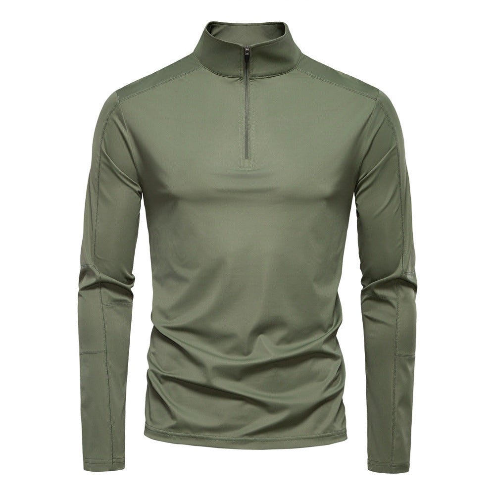 Men's UPF 100 Sun Shirt: Lightweight Half-Zip