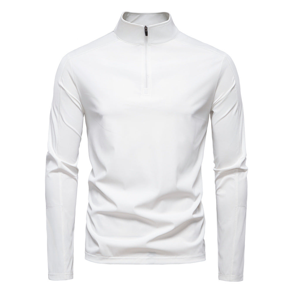 Men's UPF 100 Sun Shirt: Lightweight Half-Zip