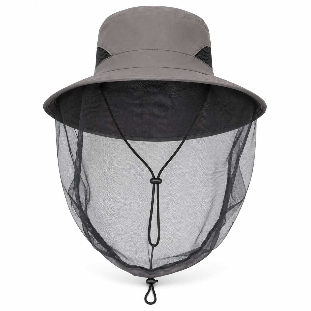 Men's Wide Brim Mosquito Shield Fishing Hat