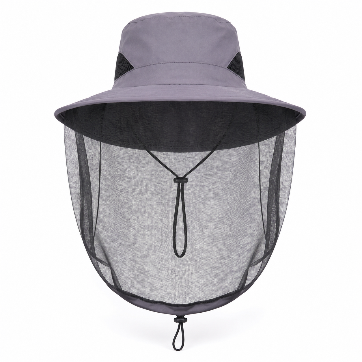 Men's Wide Brim Mosquito Shield Fishing Hat