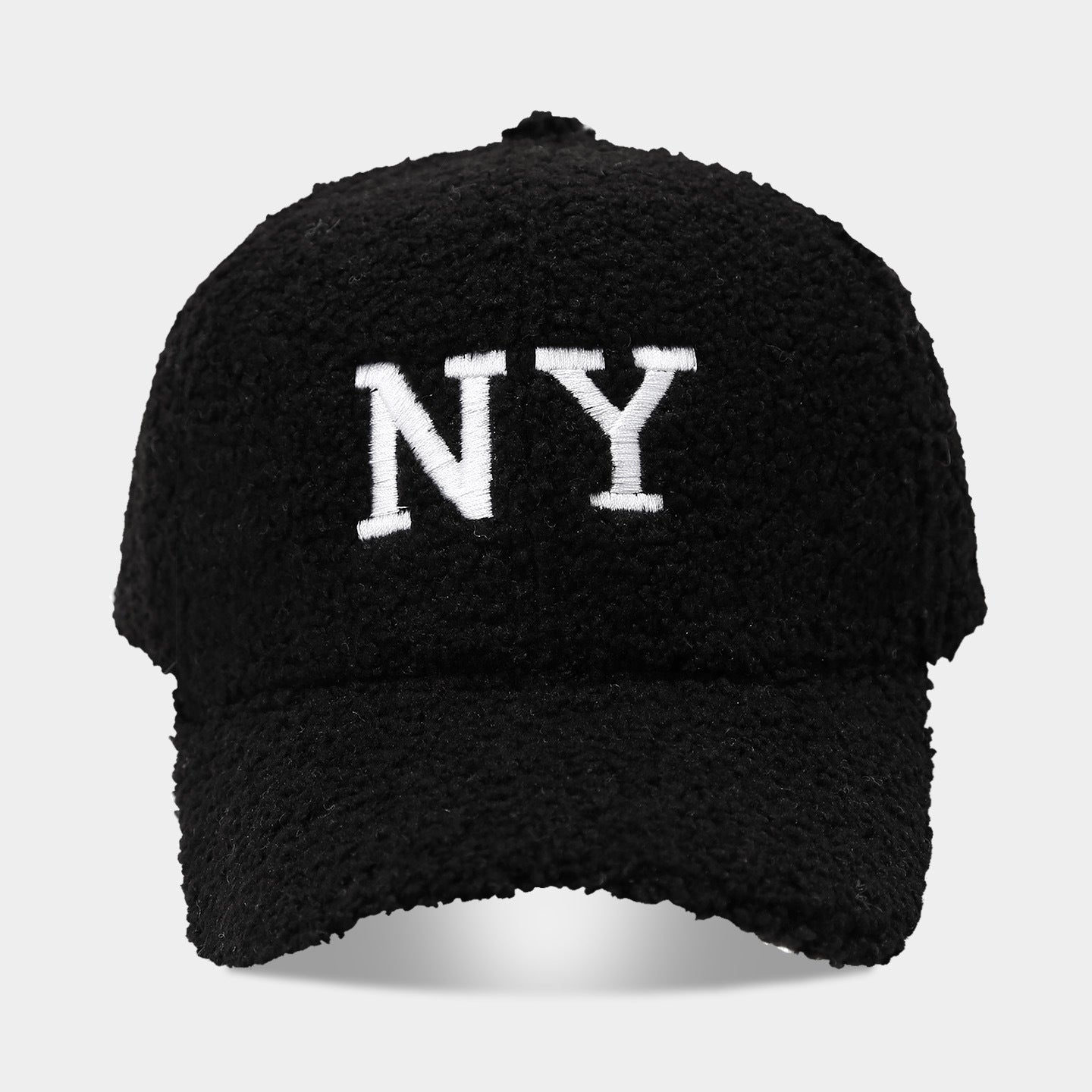 NY Letter Embroidered Duck Cap
