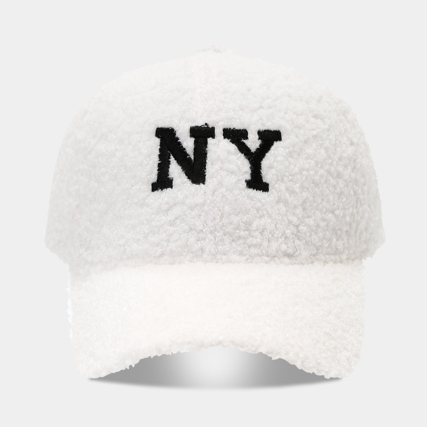 NY Letter Embroidered Duck Cap