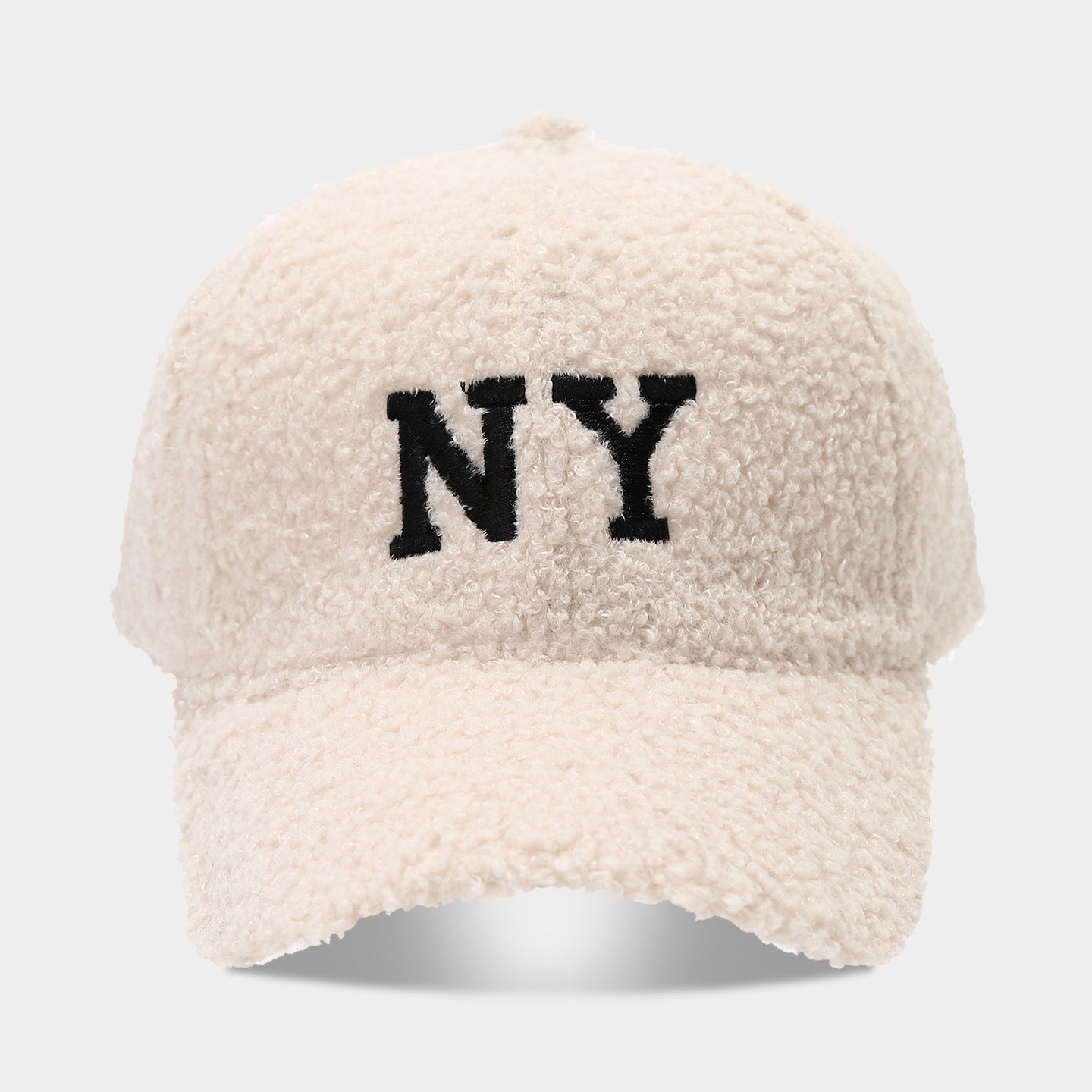 NY Letter Embroidered Duck Cap