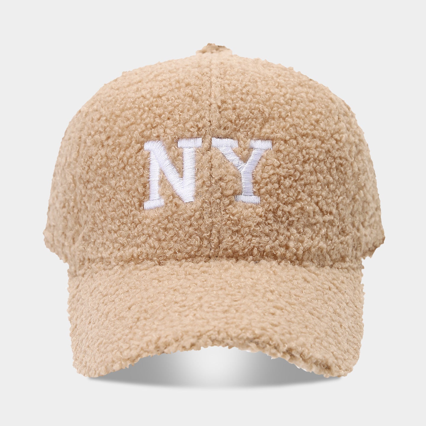 NY Letter Embroidered Duck Cap