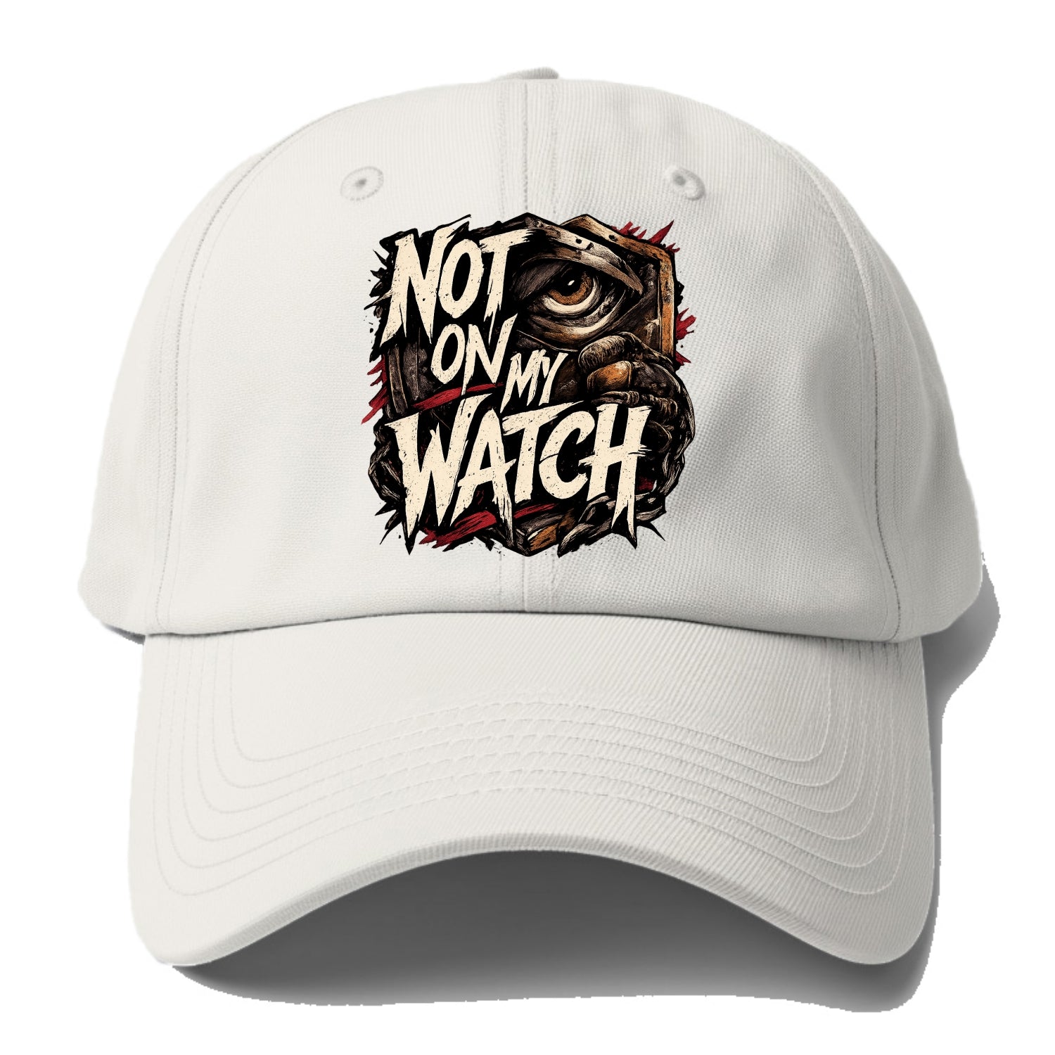 Not On My Watch - Baseball Cap For Big Heads