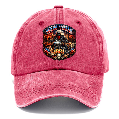 New York 1981 Biker - Classic Cap