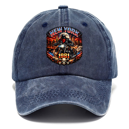 New York 1981 Biker - Classic Cap