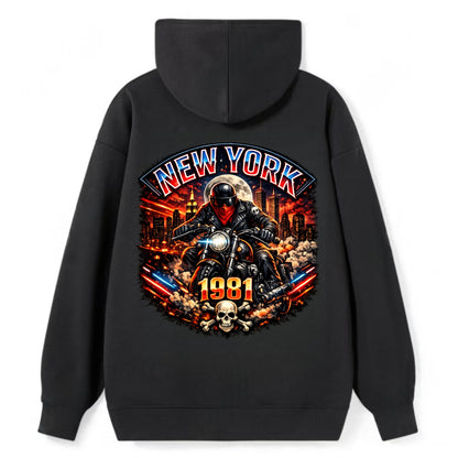 New York 1981 Biker - Classic Pullover Hoodie