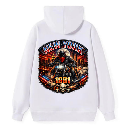 New York 1981 Biker - Classic Pullover Hoodie