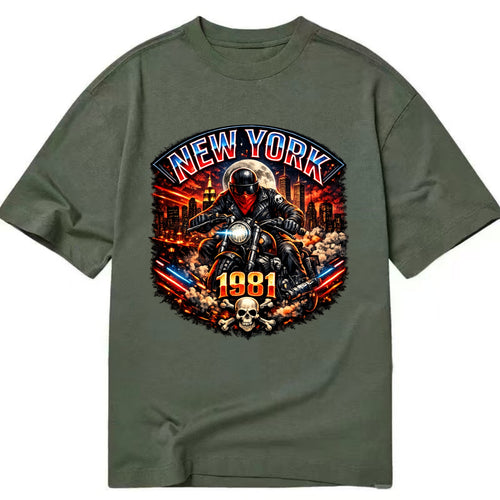 New York 1981 Biker - Classic T-shirt