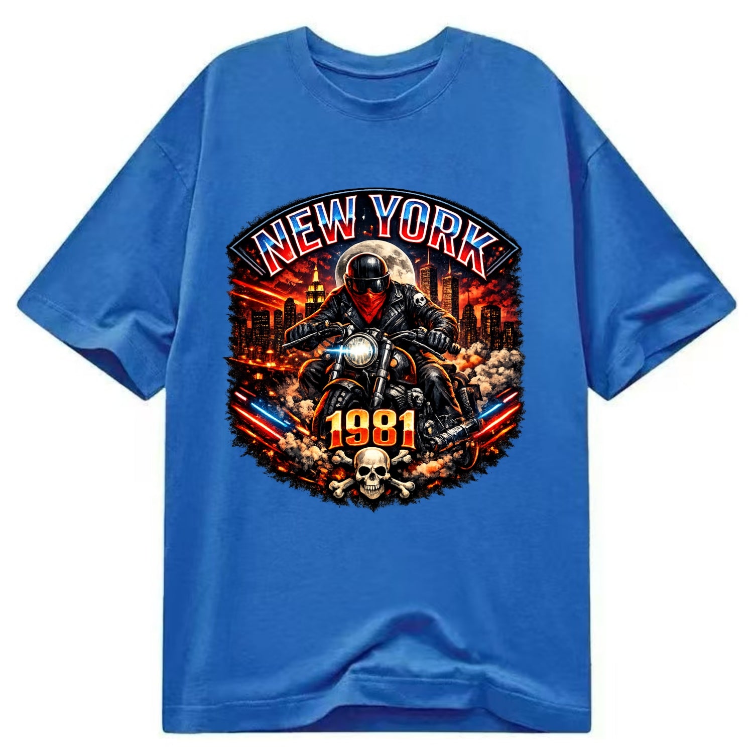 New York 1981 Biker - Classic T-shirt