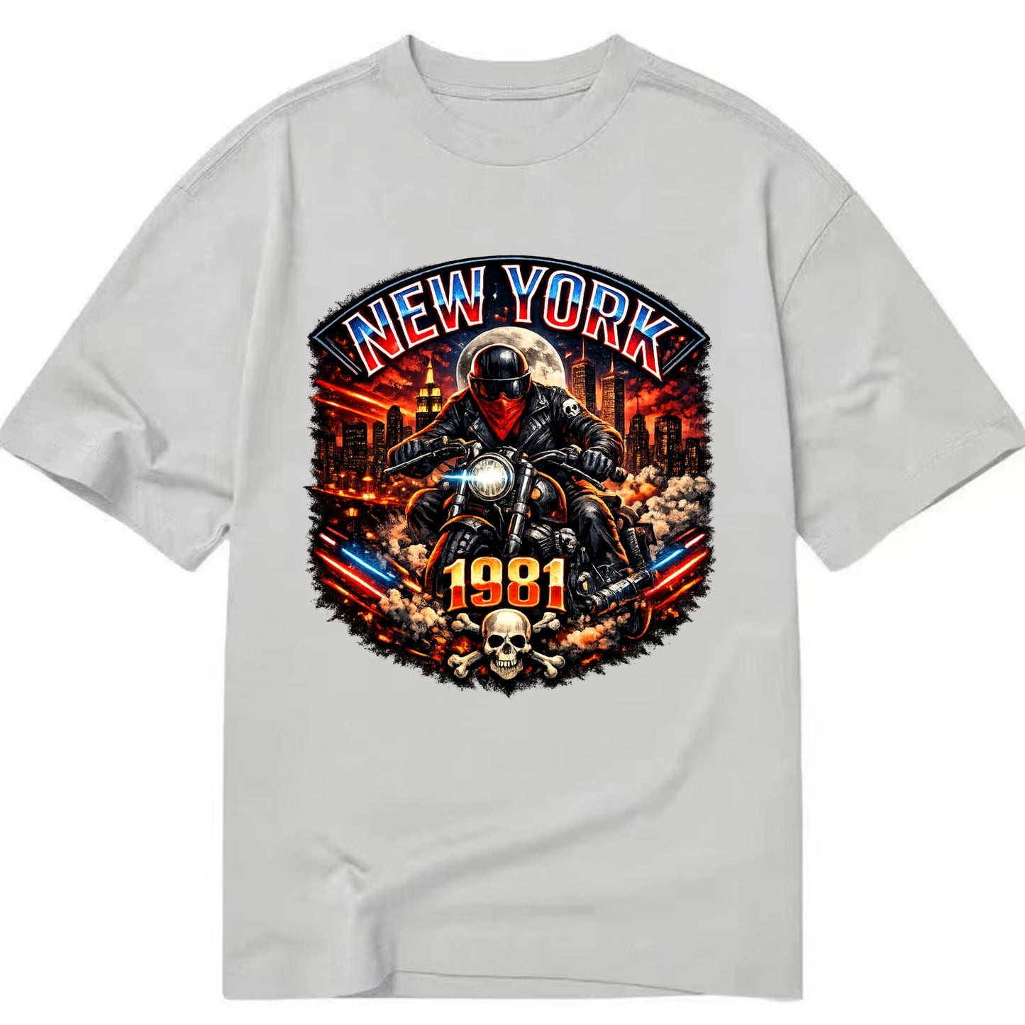 New York 1981 Biker - Classic T-shirt