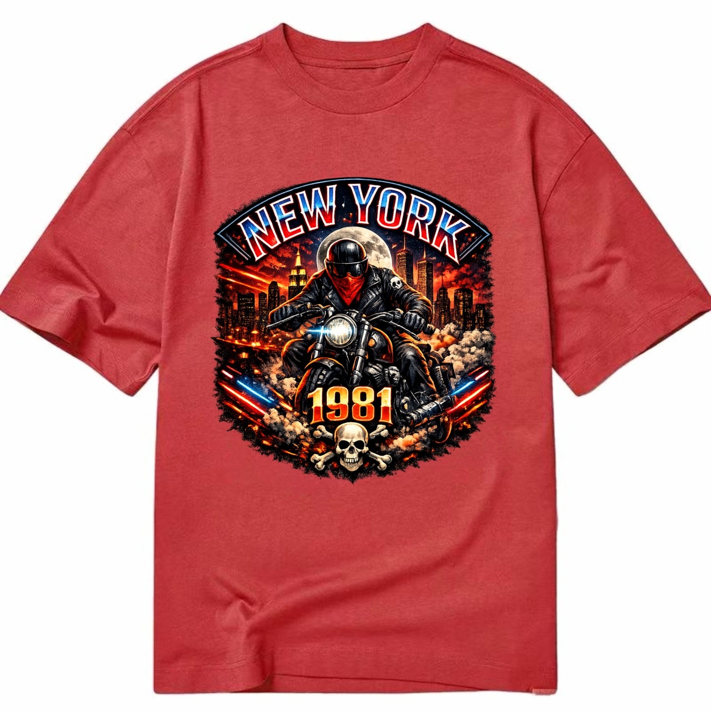 New York 1981 Biker - Classic T-shirt