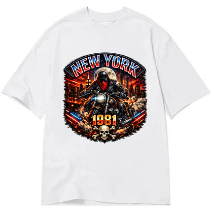 New York 1981 Biker - Classic T-shirt