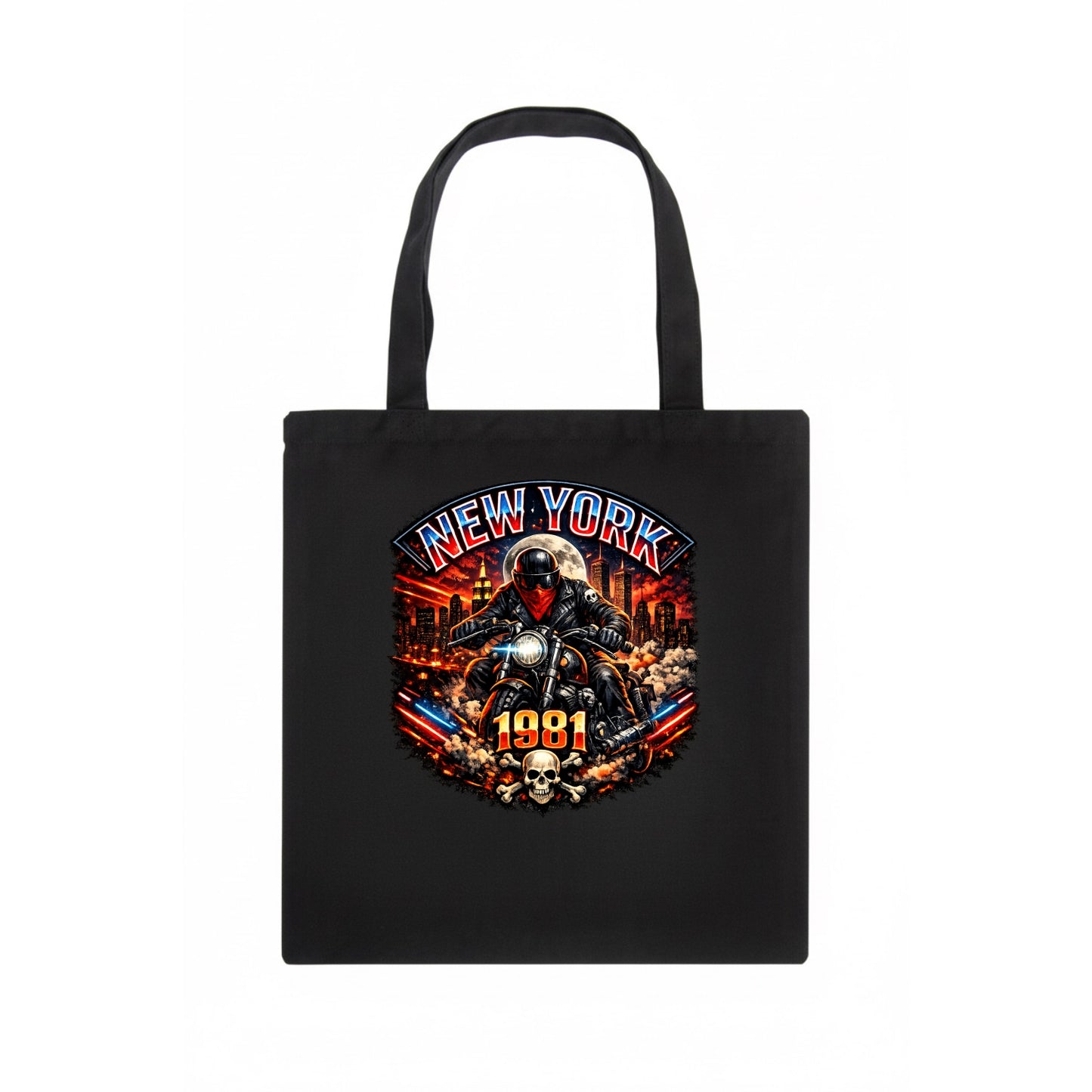 New York 1981 Biker - Tote Bag