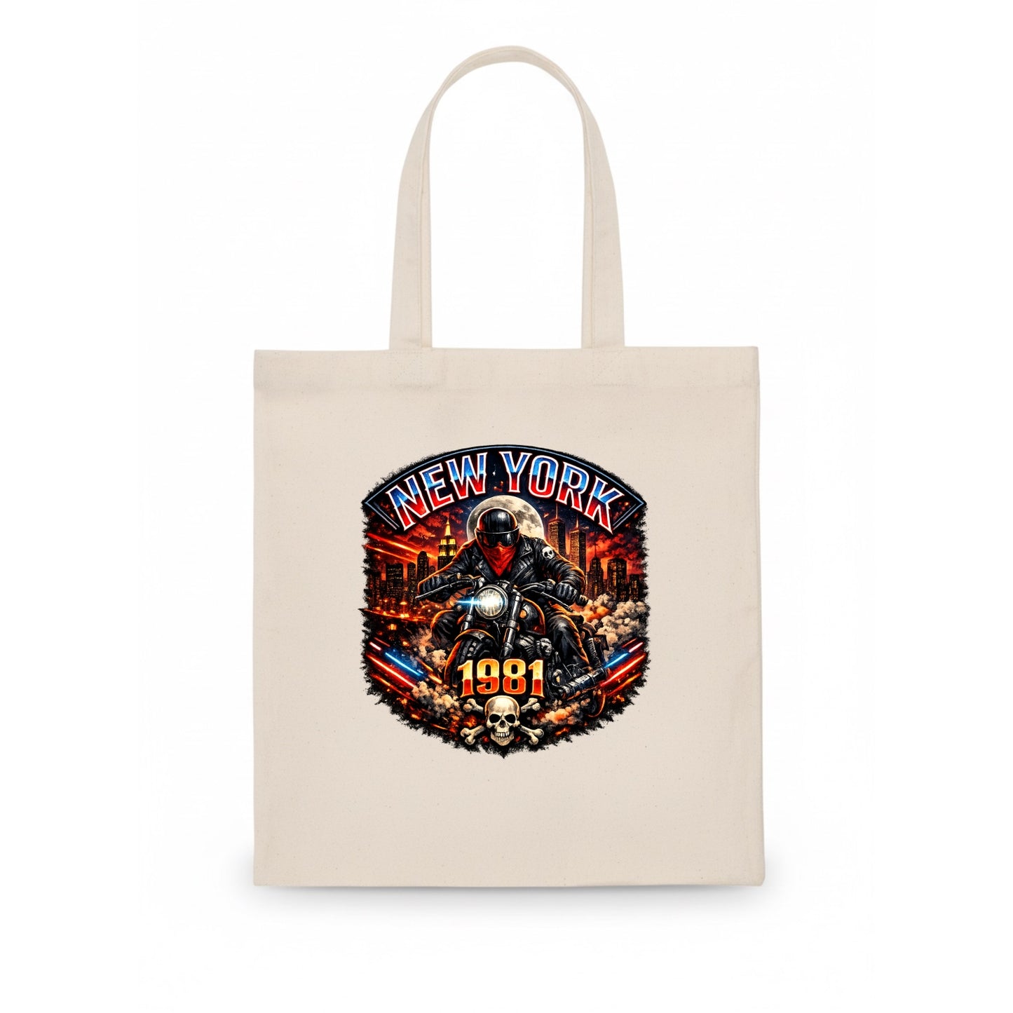 New York 1981 Biker - Tote Bag