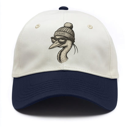 Toledo Great Blue Heron wearing Toledo b - Two Tone Cap - Navy