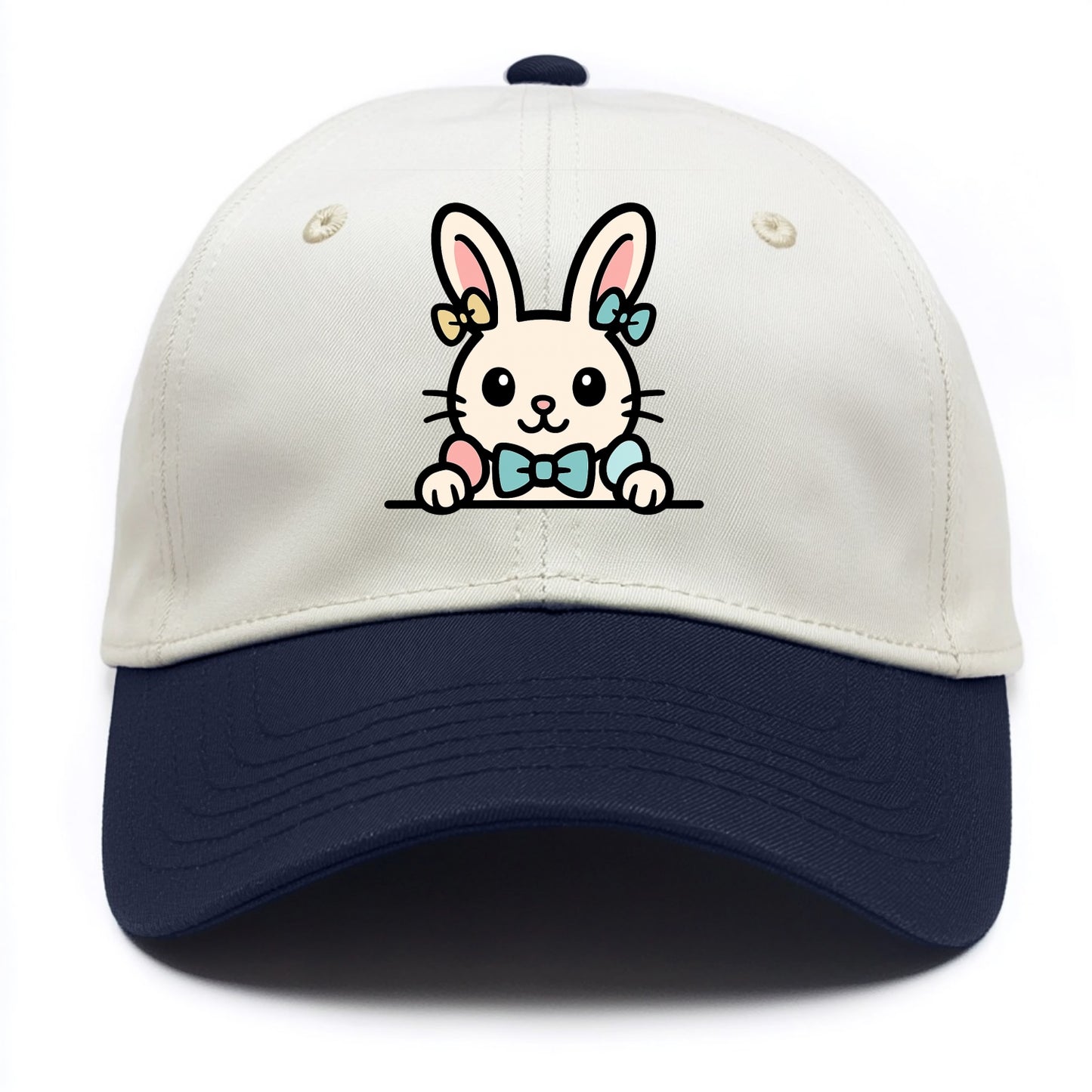 Easter Bunny  - Two Tone Cap - Navy