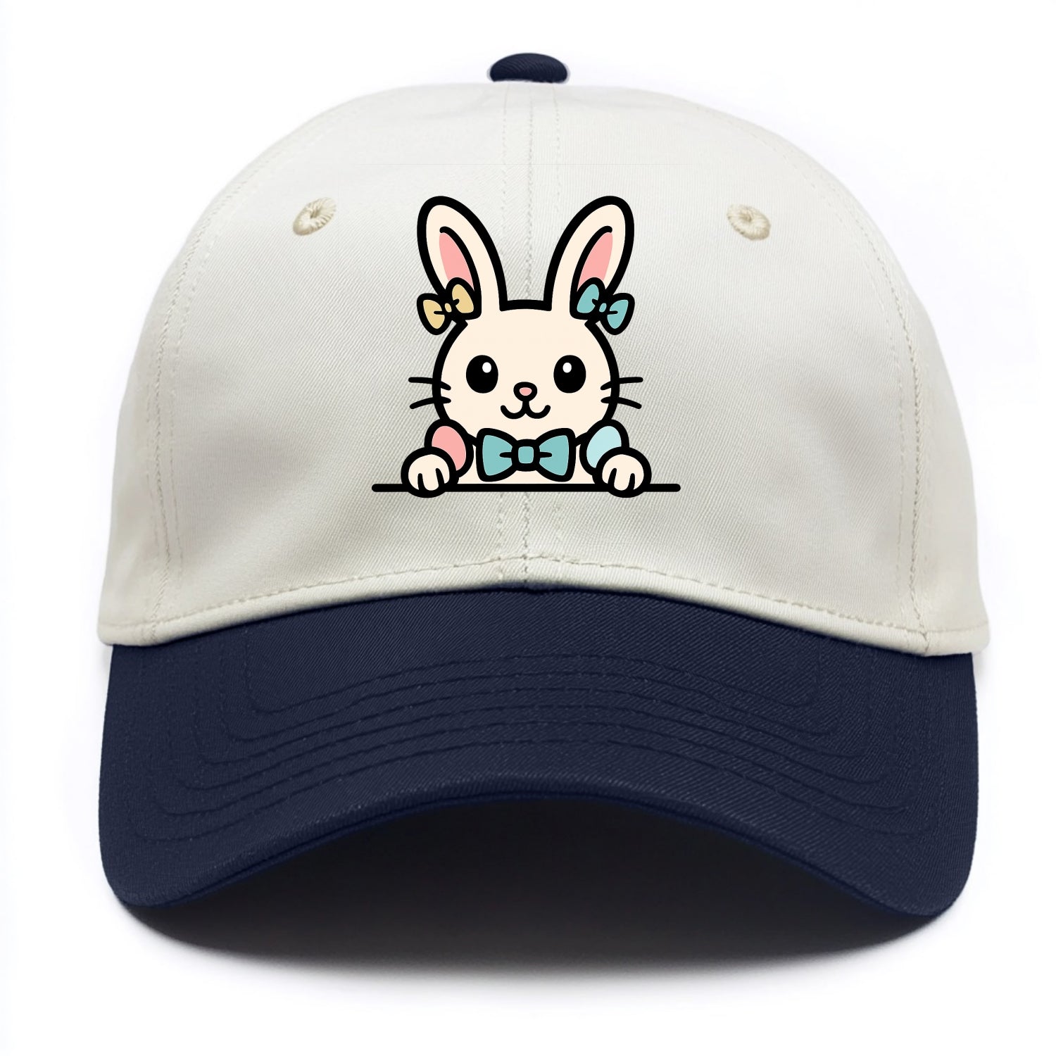 Easter Bunny  - Two Tone Cap - Navy