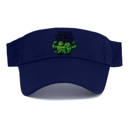 Frogs Together Strong - Visor - Navy