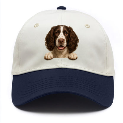 English Springer Spaniel  - Two Tone Cap - Navy