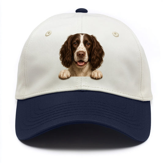 English Springer Spaniel  - Two Tone Cap - Navy
