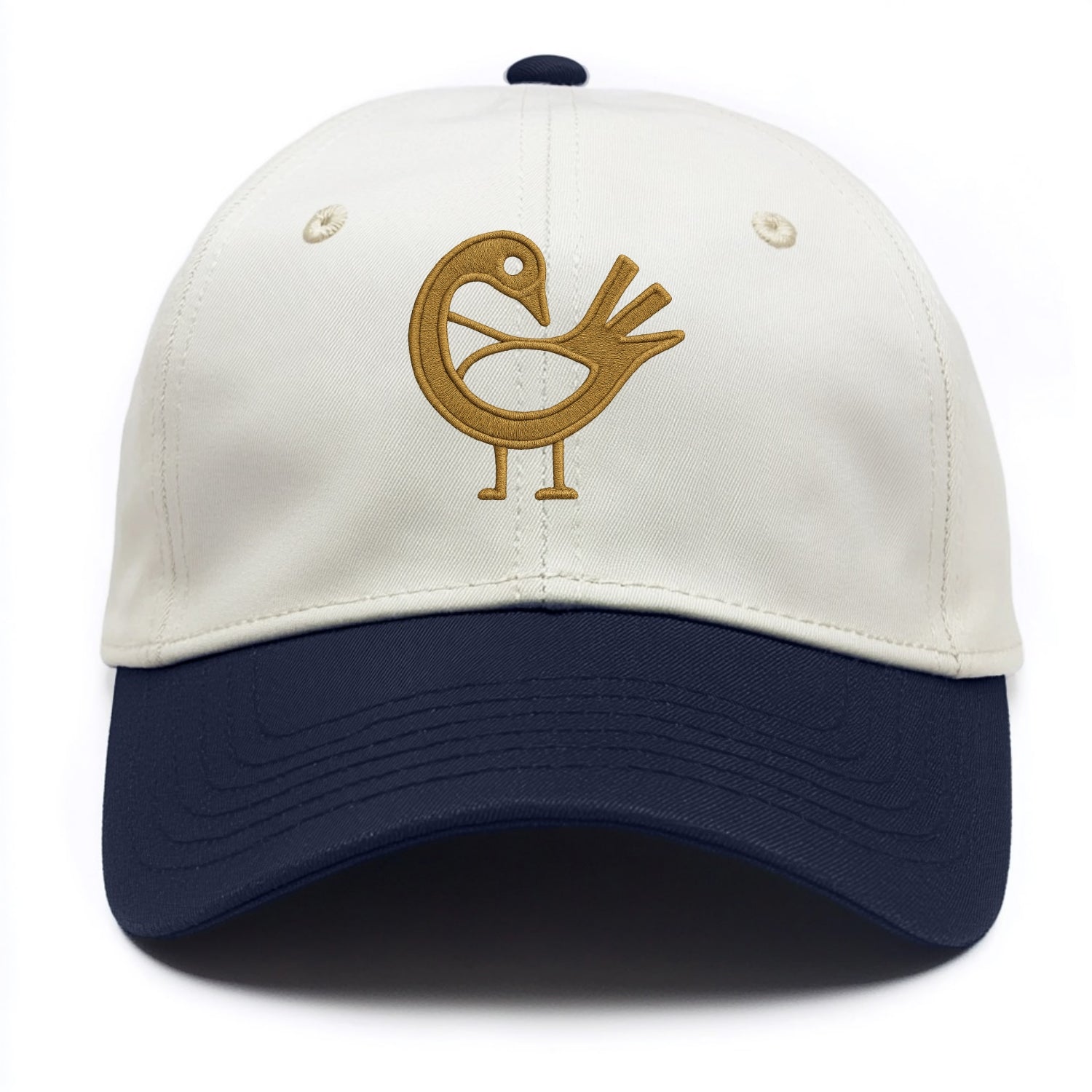 Adinkra Sankofa  - Two Tone Cap - Navy