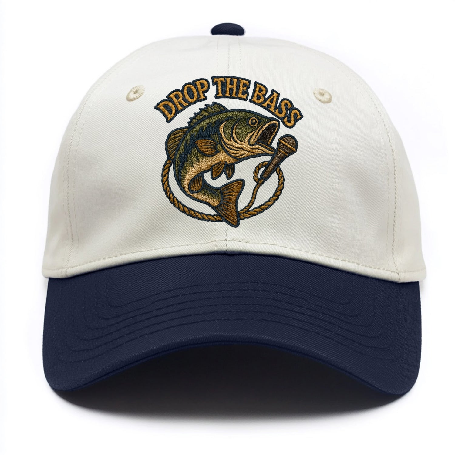 Drop The Bass  - Two Tone Cap - Navy