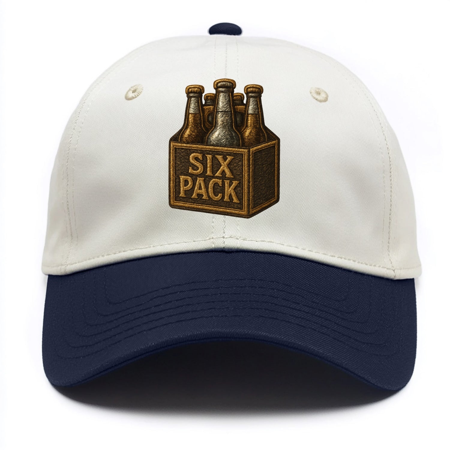 Six Pack  - Two Tone Cap - Navy