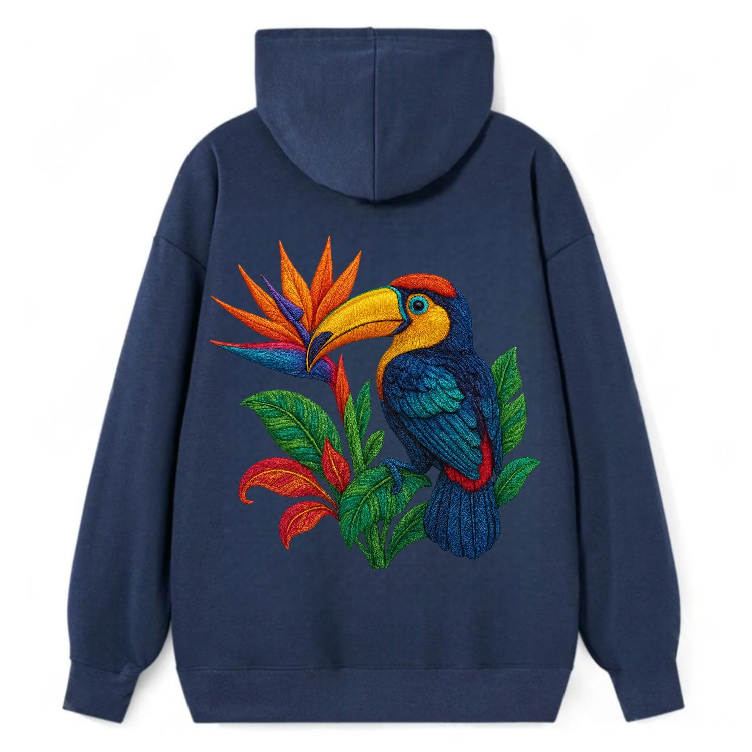 Toucan Paradise - Classic Pullover Hoodie - Navy