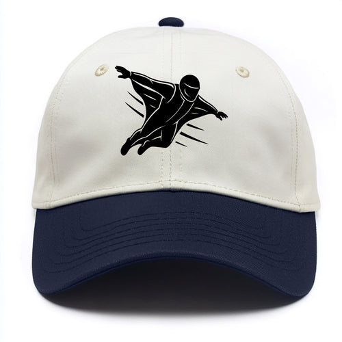 Wingsuit flyer gliding - Two Tone Cap