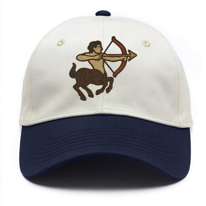 Sagittarius Arrow  - Two Tone Cap - Navy