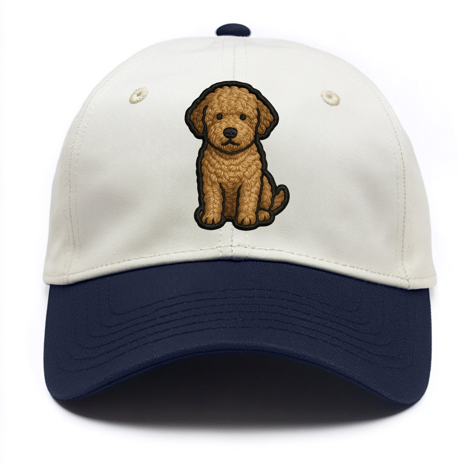 Lagotto Romagnolo - Modern truffle hunte - Two Tone Cap - Navy